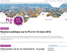 Tablet Screenshot of plu.colombes.fr